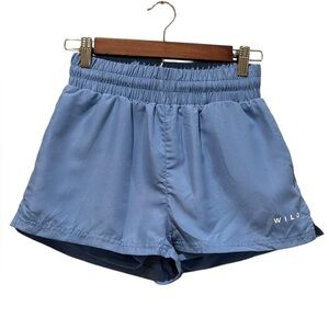 Wilo The Label Women's 2 in 1 Running Short Light Blue Women’s Size XS